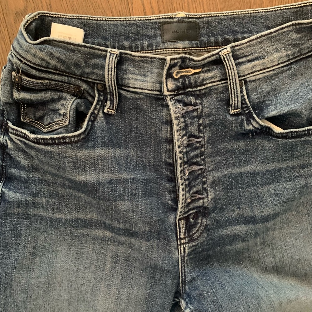 Mother Pixie High Waisted ankle